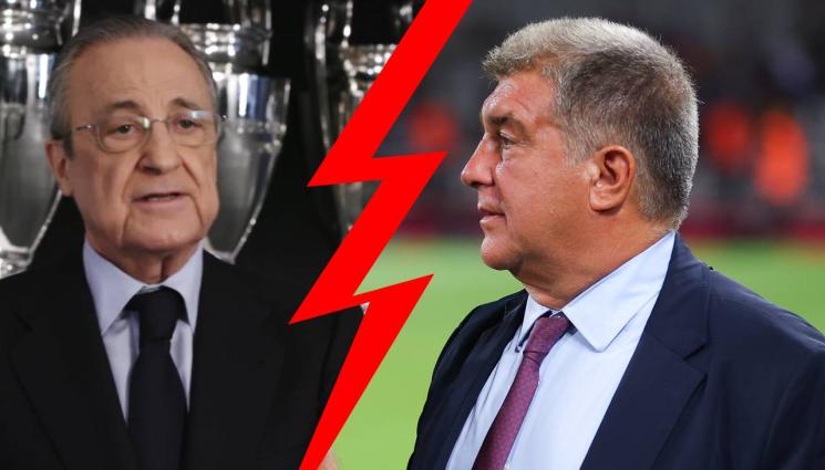 Лапорта Флорентино Перес - Студена война: Реал Мадрид на нож с Барса, президентът Перес отсвирва Ел Класико