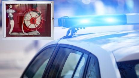 полиция пожар