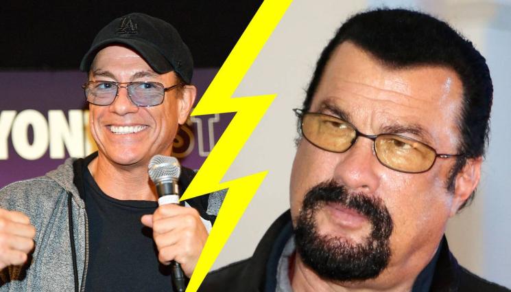 Жан Клод Ван Дам Стивън Сегал - ВРАЖДУВАЩИ ЗВЕЗДИ: Стивън Сегал отказал бой с Жан-Клод Ван Дам