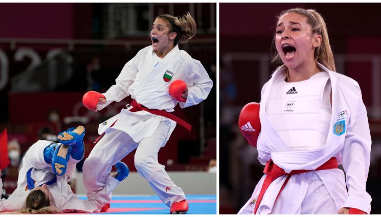 Анжелика Терлюта Ивет Горанова - МРАЗЯ ТОЗИ СПОРТ! Украинка беснее след загубата от Ивет Горанова на световното по карате