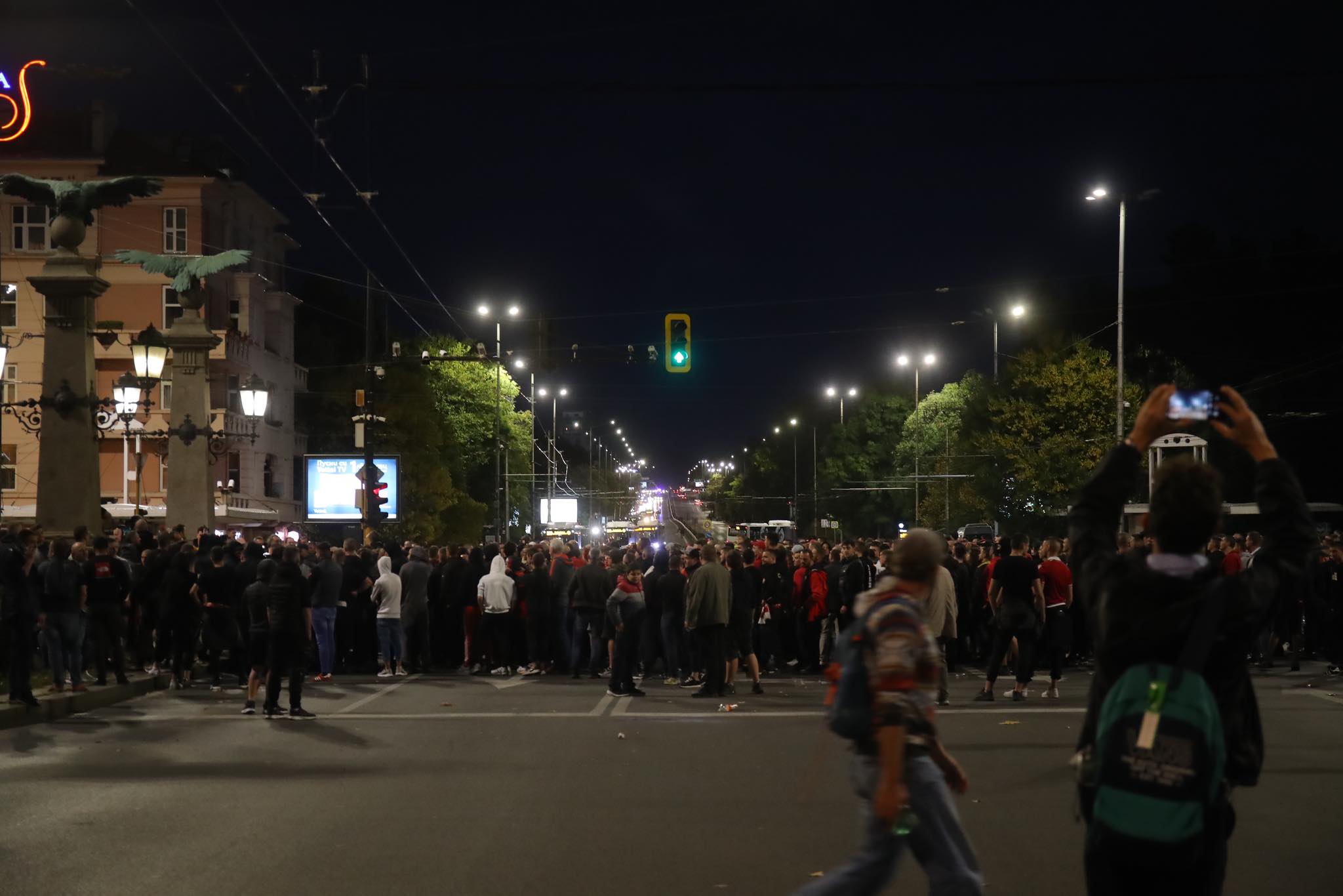 цска фенове протест