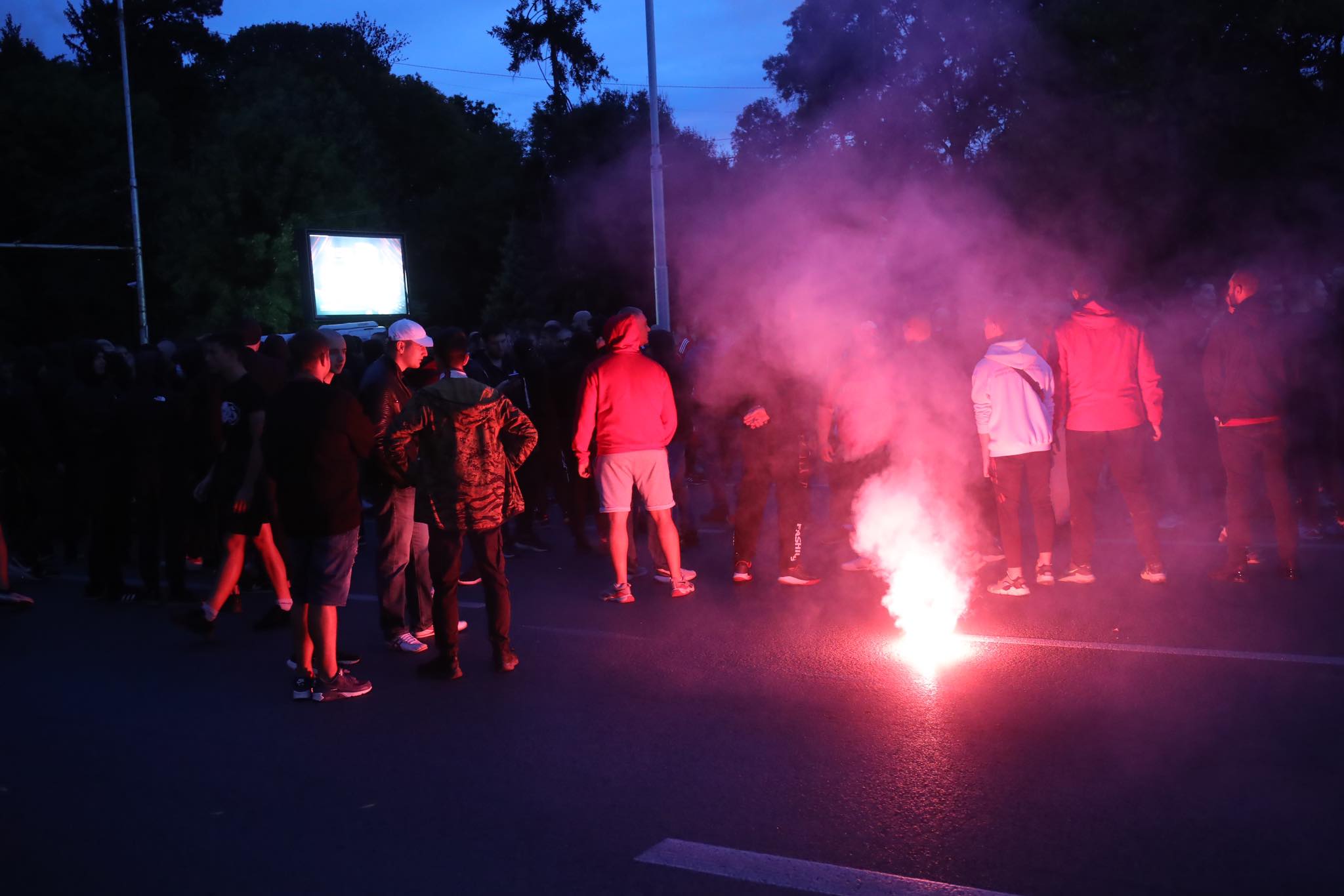 цска фенове протест