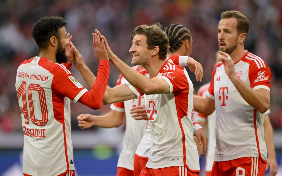 Байерн Мюнхен победи Дармщат с 8:0 в двубой от германската