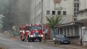 Клошари подпалиха необитаема сграда в Кюстендил съобщиха от полицията Пожарът