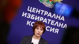 Росица Матева говорител на Централната избирателна комисия призова членовете на