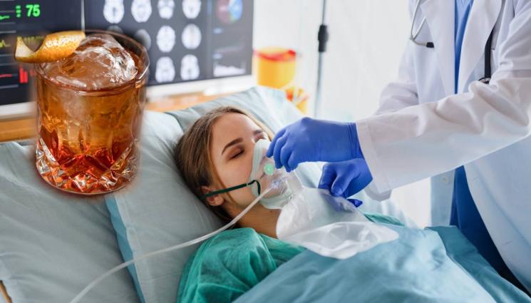 пияно момиче - Нафиркана тийнейджърка припадна