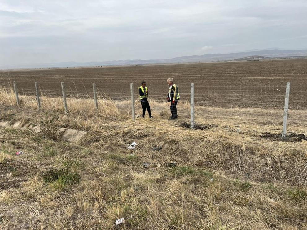 Полицията в Сливен задържа група мъже, превозвани с лек автомобил.