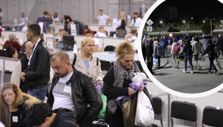 арена софия избори - ГОЛЯМОТО ЧАКАНЕ: Жена припадна пред Арена София