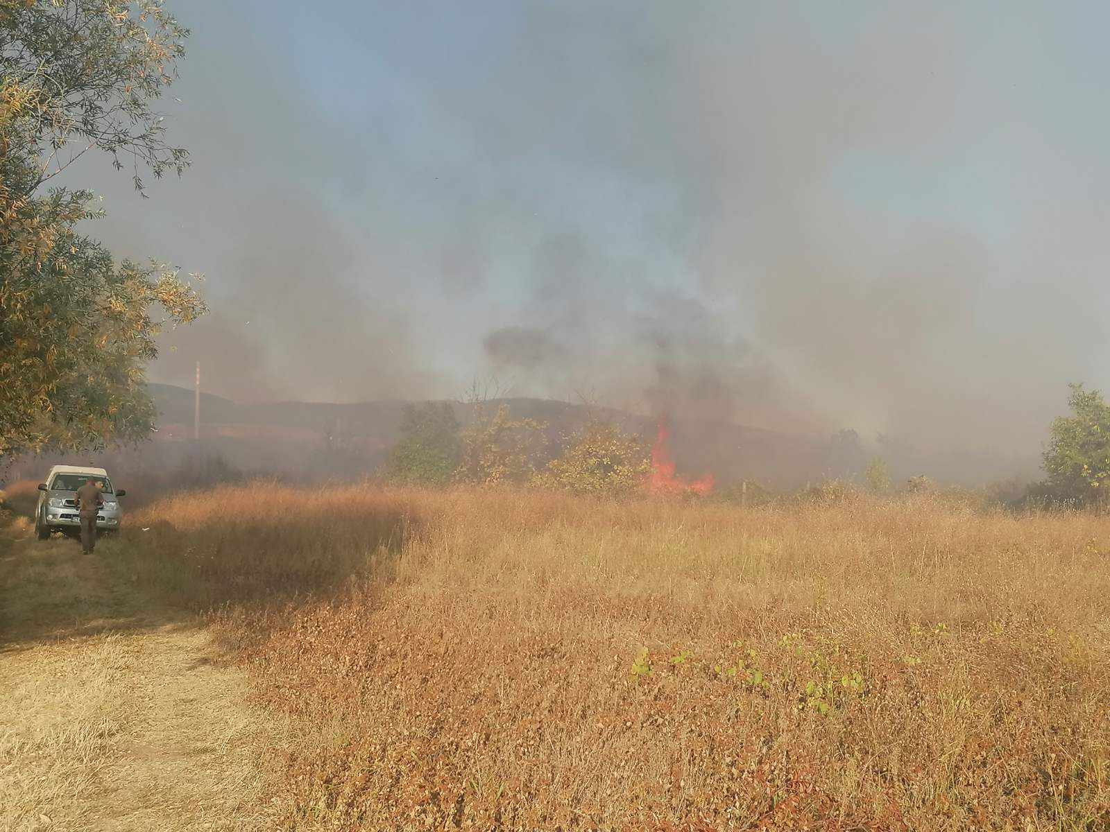 пожар стара загора