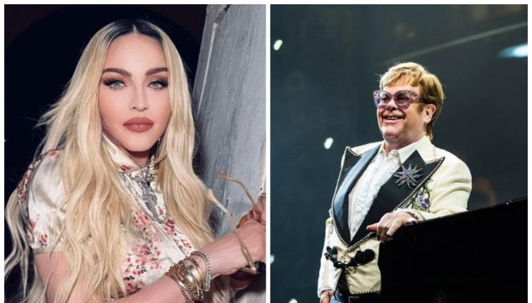 Мадона - ЗАРОВИХА ТОМАХАВКАТА: Елтън Джон и Мадона се помириха