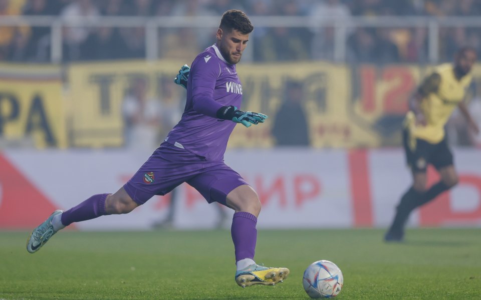 Вратарят на Ботев Пловдив - Хидайет Ханкич, е бил опция