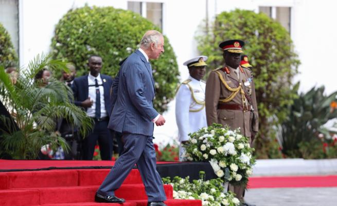 Крал Чарлз III с официална визита в Кения (СНИМКИ)