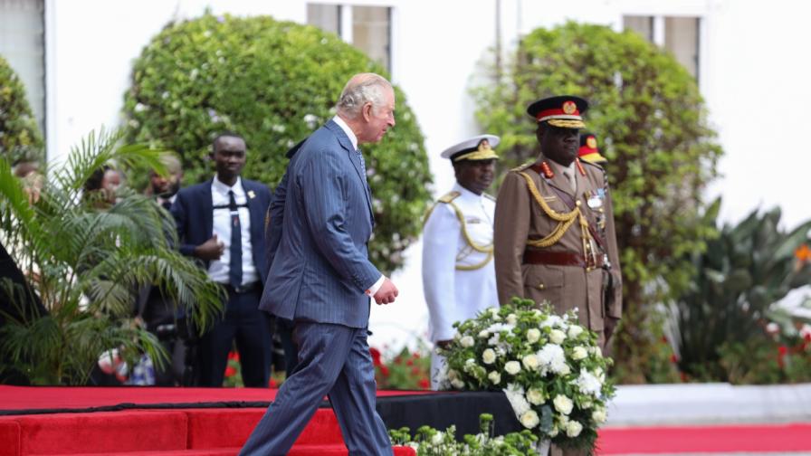 Крал Чарлз III с официална визита в Кения (СНИМКИ)