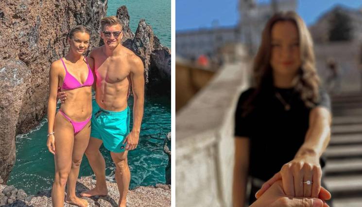 Доминик Залески - Чешки лекоатлет предложи на колежка