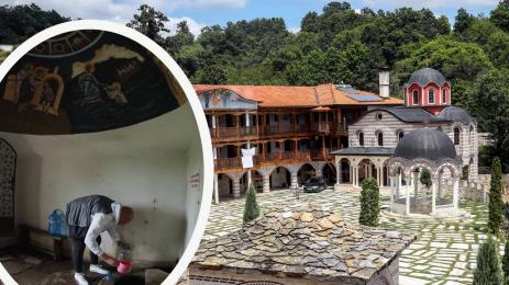 Църногорския манастир аязмо