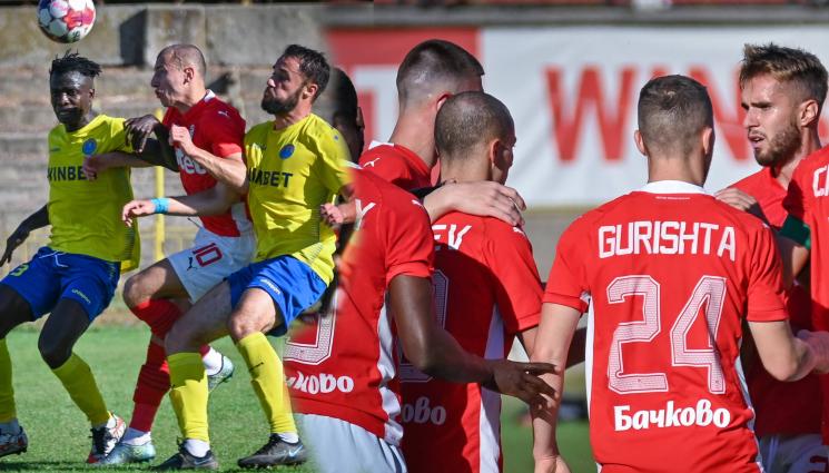 Марица ЦСКА 1948 - Голям зор за гол: Само с едно на мъка елитният ЦСКА 1948 хлъзна Марица в Пловдив за Купата