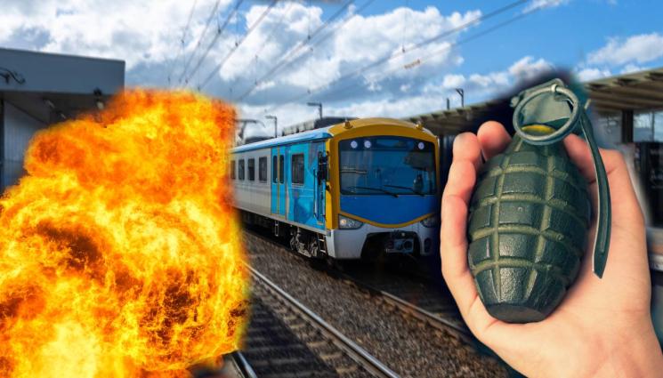 експлозия - КЪРВАВА ЕКСПЛОЗИЯ: Мъж се взриви на жп гара (ВИДЕО)