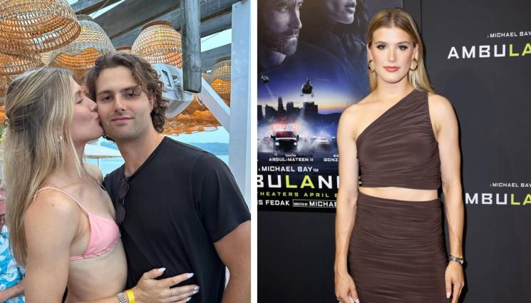 Южени Бушар Джак Бринкли Кук - Бушар и гаджето й имитират двойка №1