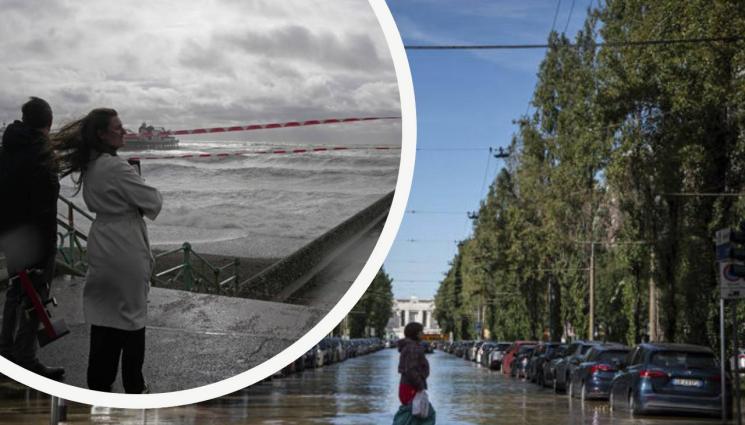 буря Киарън - СЛЕД ВРЪХЛИТАНЕТО НА КИЪРЪН: Извънредно  положение в Тоскана