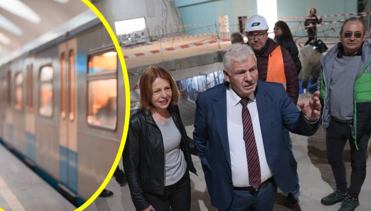 Фандъкова - ДОЧАКАХМЕ: Къртицата за метрото тръгва към „Слатина“