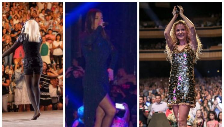 звезди - Неудобни обувки оставиха фолка боси на сцената