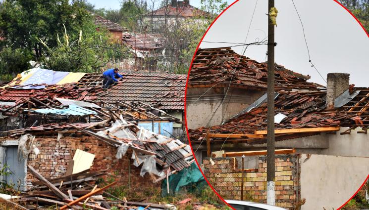 буря - СЛЕД СТРАШНАТА БУРЯ: Описват нанесените щети в Североизточна България