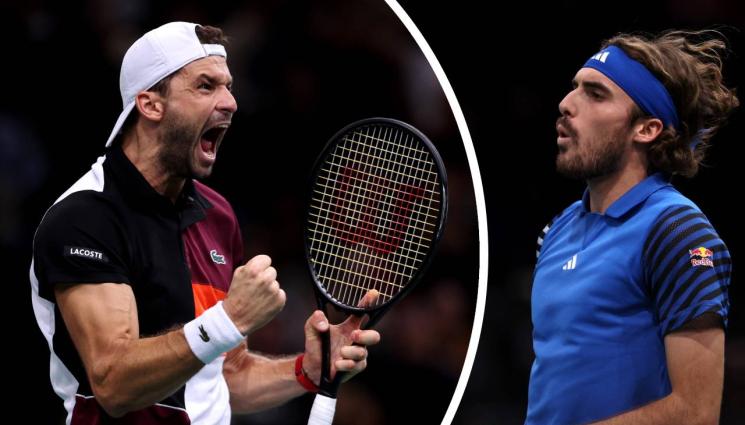 Григор Димитров - YES! Григор отупа и Циципас!