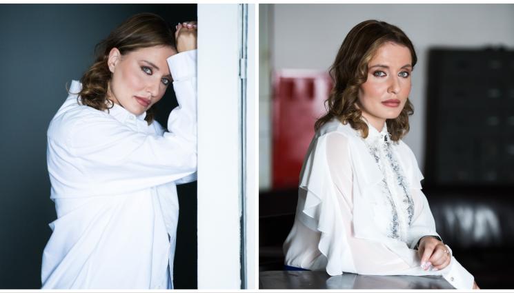 Жаклин - Актрисата Жаклин Дочева пред