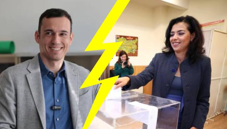 Васил Терзиев Ваня Григорова - СЛЕДИЗБОРНИ ПРЕСТРЕЛКИ: Васил Терзиев скочи на Ваня Григорова