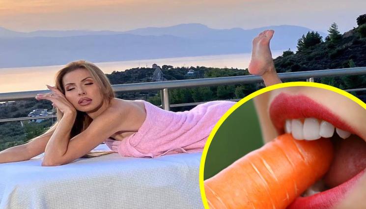 габровска зъби - ВДИГНА СИ ЦЕНАТА С 20 БОНА: Голата кметица сложи нови зъби!