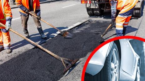 бетонирана кола