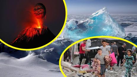 лед вулкан евакуация