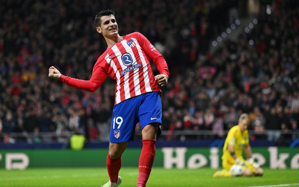 Нападателят на Атлетико Мадрид - Алваро Мората, заяви, че въобще