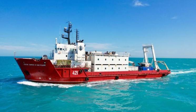 изследователски кораб Св Св Кирил и Методий - БГ изследователски кораб пое на нова експедиция към остров Ливингстън (СНИМКИ)