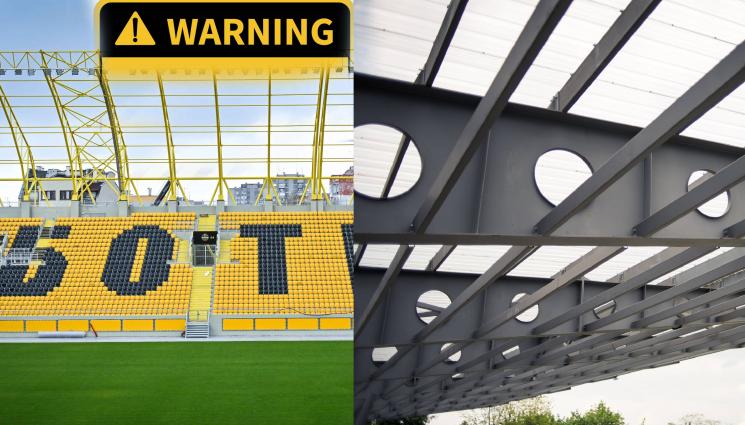 Колежа Христо Ботев строеж - Царят дава, пъдарят не дава! Строителят на ст. „Христо Ботев“ бие аларма за мача България - Унгария