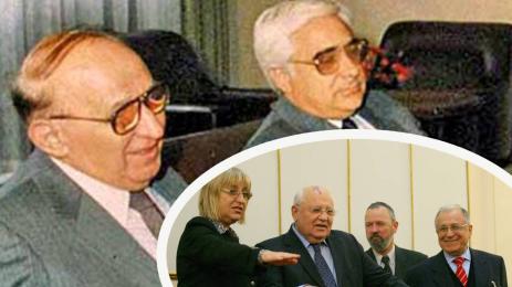 Тодор Живков Андрей Луканов Михаил Горбачов