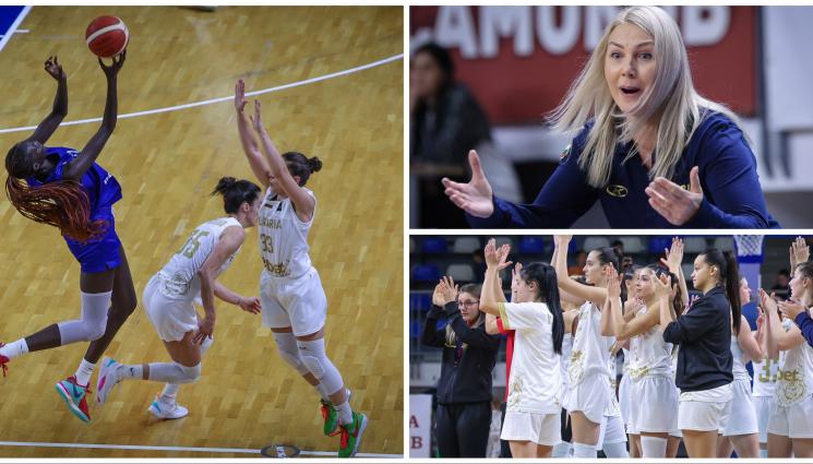 баскетбол жени - Двуметрова финландка изтормози нашите в дебюта на Таня Гатева