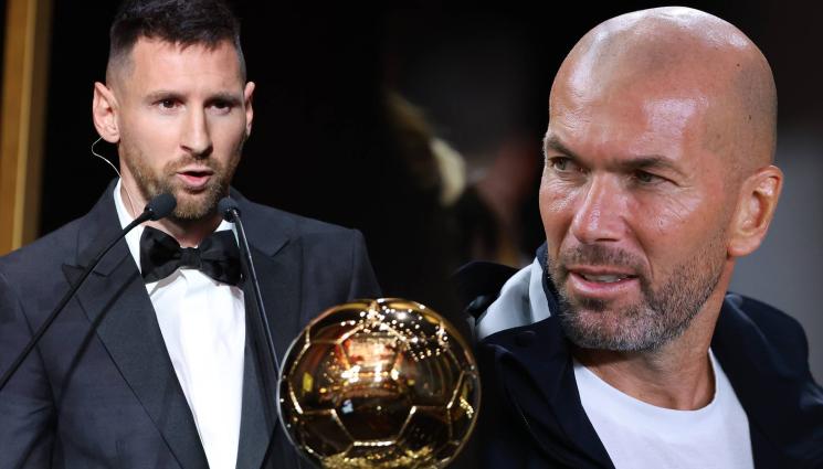 Зидан Меси - Зизу към Меси: Жалко, че не можах да играя с теб! Ти виждаш нещата 3 сек. преди другите