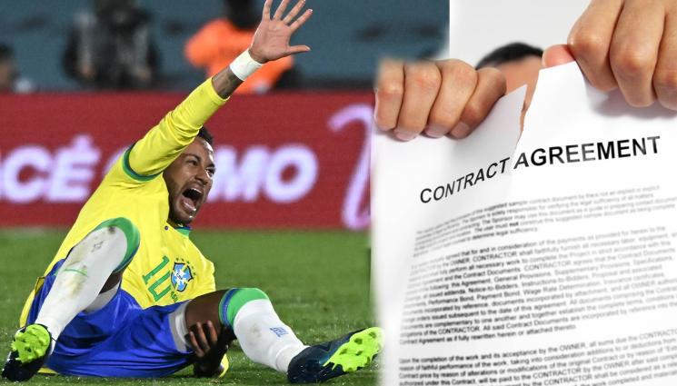 Неймар договор контузия - Няма милост: Ал Хилал ще къса договора за $ 219 млн. на контузения Неймар