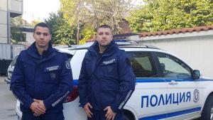 Жена благодари на полицаи от Хасково помогнали на съпруга ѝ