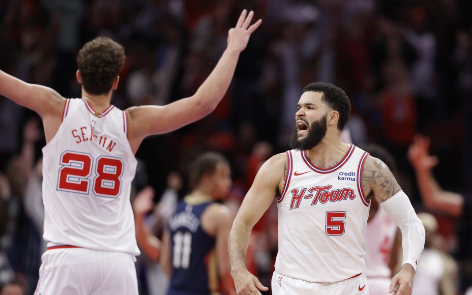 Джейлън Грийн вкара 25 точки, Алперен Сенгун добави 24, а