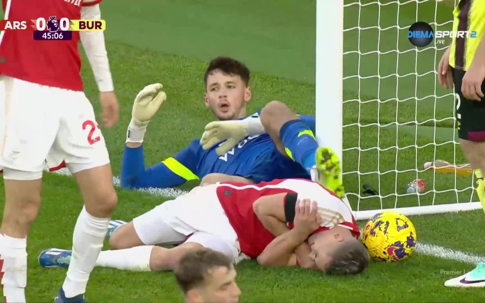 Белгийският нападател на Арсенал – Леандро Тросар, трябваше да се