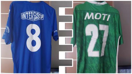 Фланелките на Спартак Вн и Лудогорец