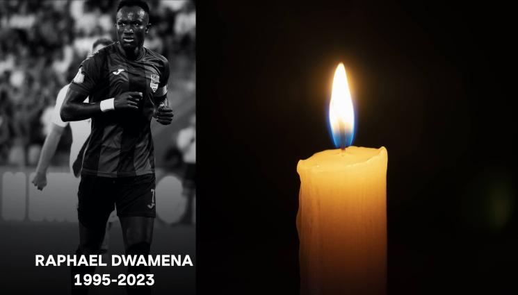 Двамена - Смърт на мач: Ганайският нападател Рафаел Двамена колабира в албанското първенство