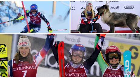 ски алпийски жени