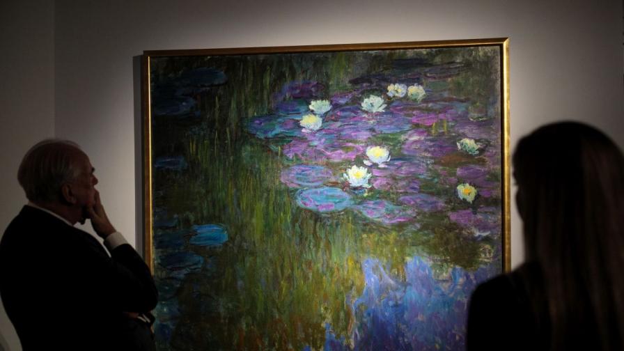 Картината "Езерото с нимфите" на Моне бе продадена за 74 млн. долара