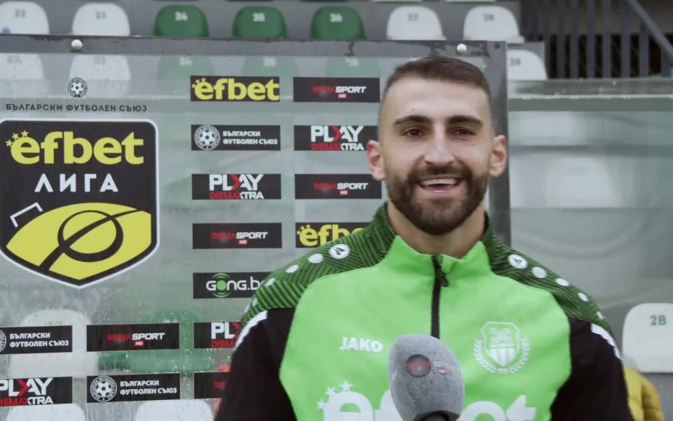 Героят за Хебър срещу Черно море - Стефан Цонков, говори