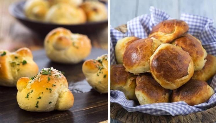 рецепти - ЛЕСНО И ВКУСНО: Апетитни чеснови възли или бързи картофени хлебчета