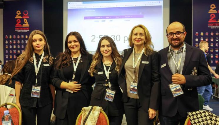 шахмат - Златните ни момичета в шахмата излязоха начело в класирането на европейското в Будва