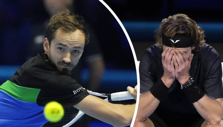 тенис - Медведев би Рубльов и оглави групата си в Торино